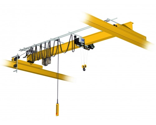 Кран мостовой однобалочный опорный однопролётный г/п 1 т пролет 22,5 м