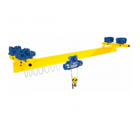Кран мостовой однобалочный подвесной однопролётный г/п 1 т пролет 4,5 м
