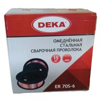 Проволока сварочная Deka ER70S-6 ( 08Г2С )  1,0 мм